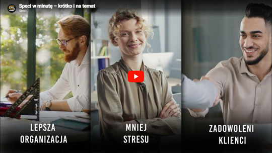 Miniatura filmu prezentującego aplikację Speci